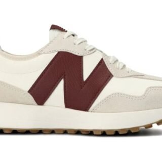 New Balance 327 Branco/Bordo