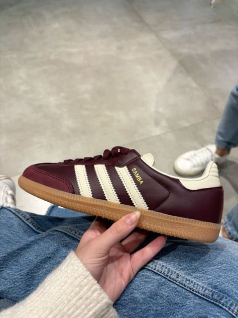 Adidas Samba Bordo/Beje