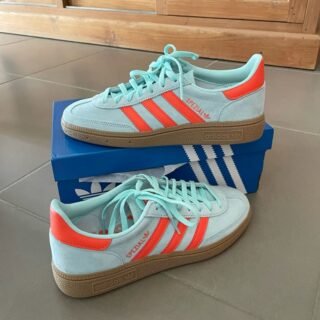 Adidas Spezial Laranja/Verde Agua
